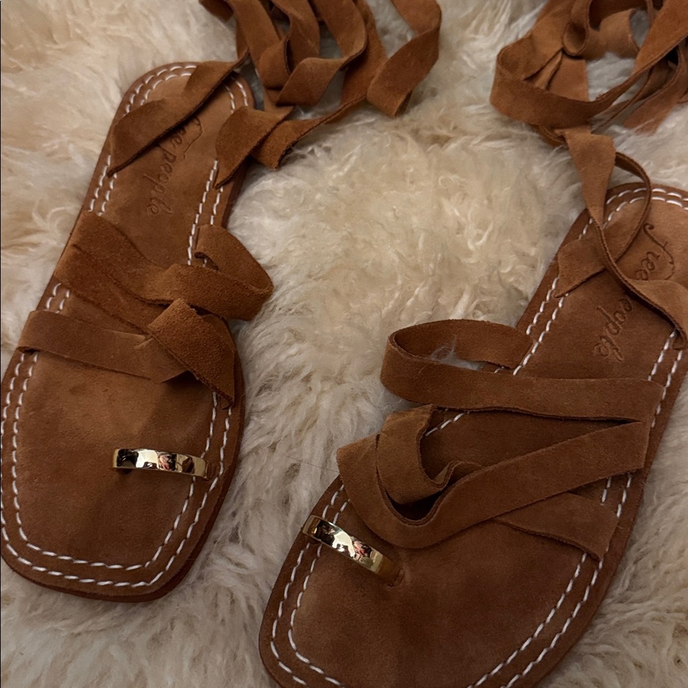Rooftop Rendezvous Wrap Sandals View 5